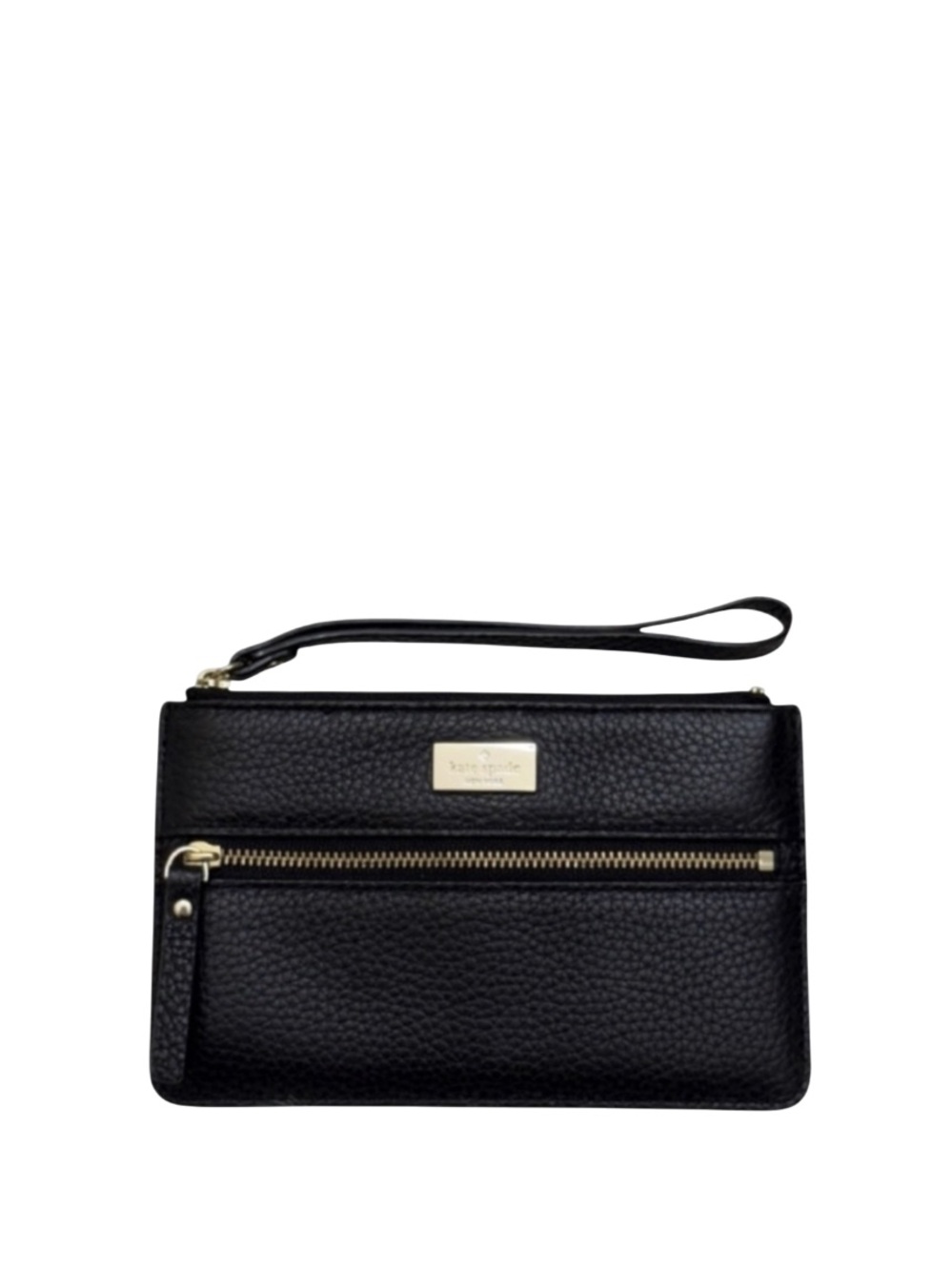 KATE SPADE - BLACK NEW YORK HIGHLAND PLACE WRISTLET